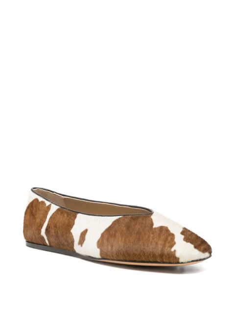 Le Monde Beryl flat pumps - Brown