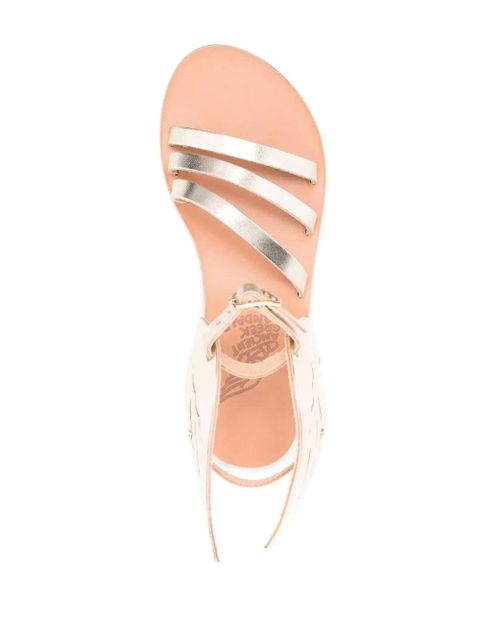 Ancient Greek Sandals triple-strap leather sandals - Gold