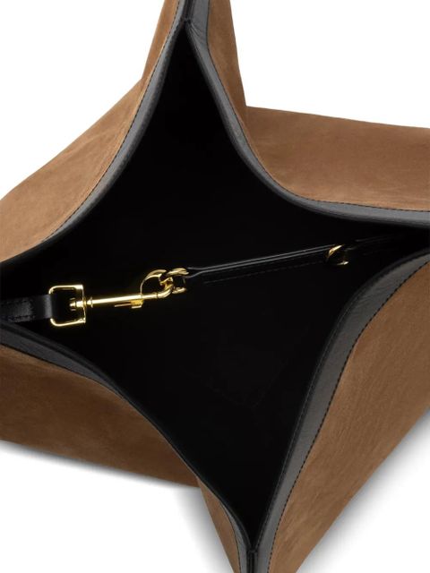 Yuzefi leather tote bag - Brown