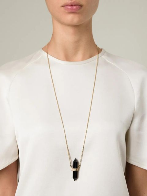 ISABEL MARANT crystal pendant necklace - Metallic - zdjęcie produktu nr 2