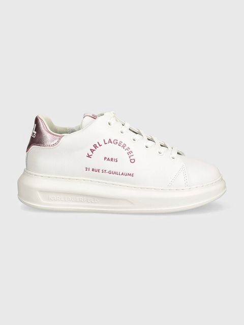 Karl Lagerfeld sneakersy skórzane KAPRI - zdjęcie produktu nr 1