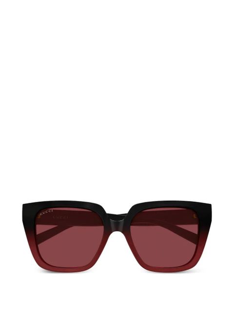 Gucci Eyewear square sunglasses - Black - zdjęcie produktu nr 1