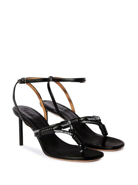 Off-White 70mm Allen sandals - Black - zdjęcie produktu nr 2