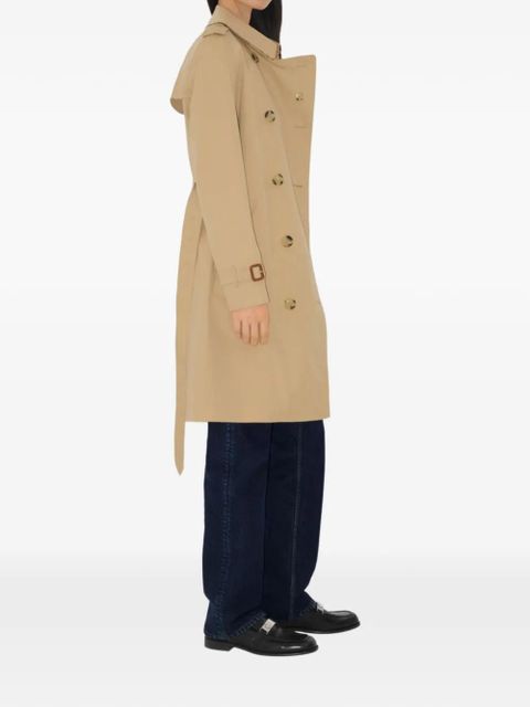 Burberry double-breasted belted trench coat - Neutrals - zdjęcie produktu nr 2