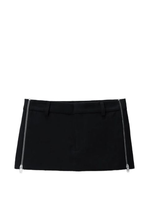 Alexander Wang twill mini skorts - Black - zdjęcie produktu nr 1