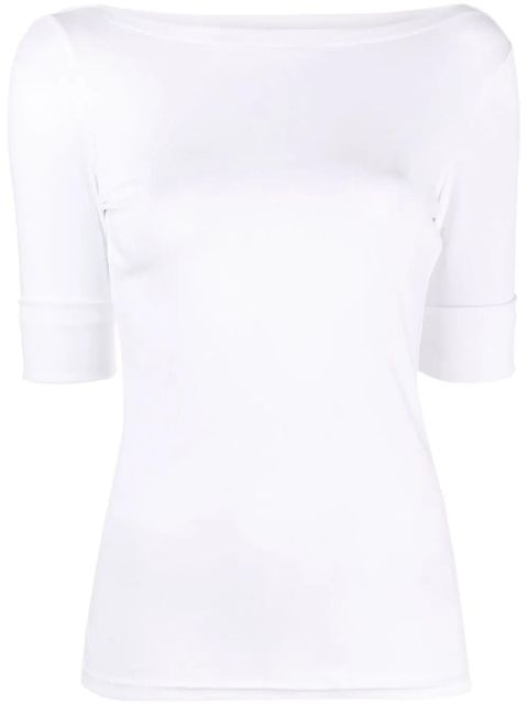 Lauren Ralph Lauren Judy boat neck top - White - zdjęcie produktu nr 1