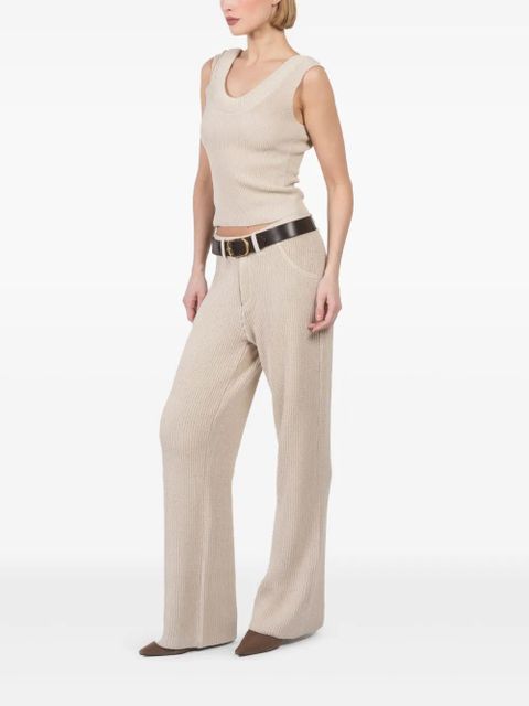 Aya Muse Vena tank top - Neutrals