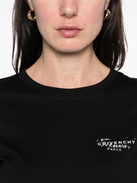 Givenchy logoo-print T-shirt - Black