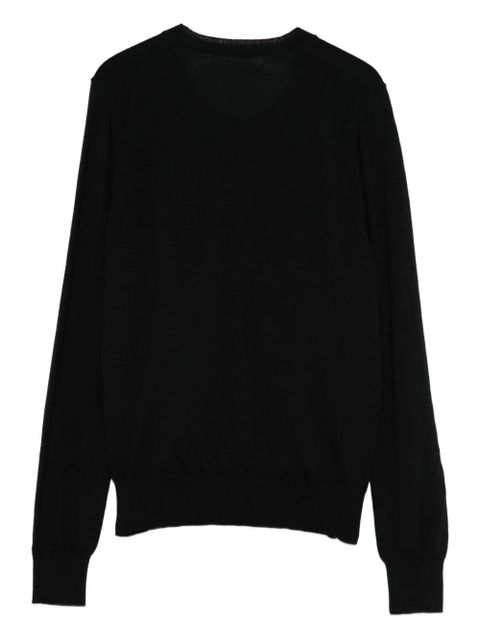 Comme Des Garçons layered-ruffle cardigan - Blue - zdjęcie produktu nr 2