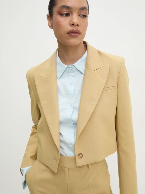 Answear.LAB marynarka crop z chustą - zdjęcie produktu nr 2