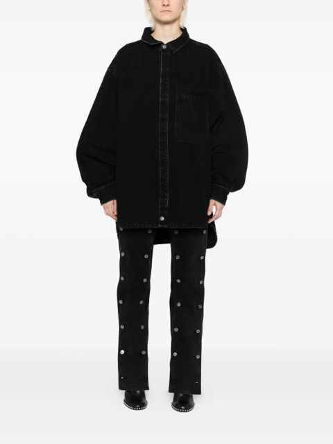 ENTIRE STUDIOS Herculean denim jacket - Black