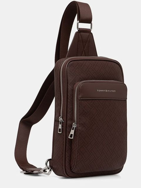 Tommy Hilfiger plecak męski z imitacji skóry - zdjęcie produktu nr 1