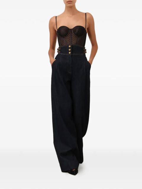 ZIMMERMANN dotted bodysuit - Black - zdjęcie produktu nr 2