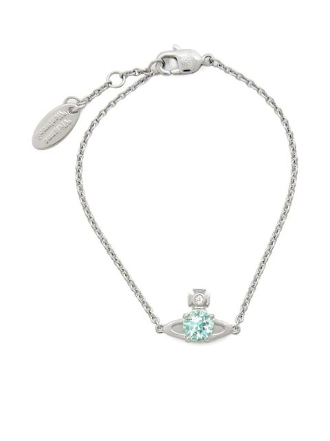 Vivienne Westwood Orb-embellished chain bracelet - Silver - zdjęcie produktu nr 1
