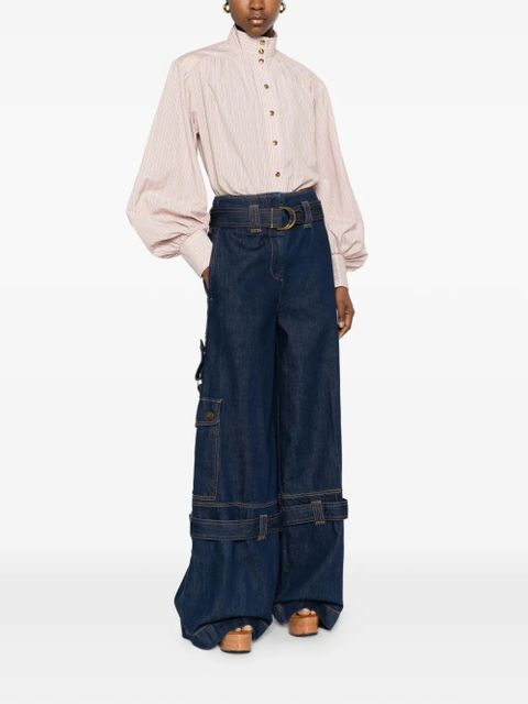 ZIMMERMANN striped buttoned blouse - Pink - zdjęcie produktu nr 2