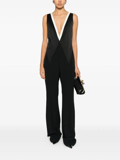 TOM FORD V-neck jumpsuit - Black