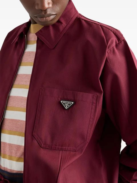 Prada poplin jacket - Red