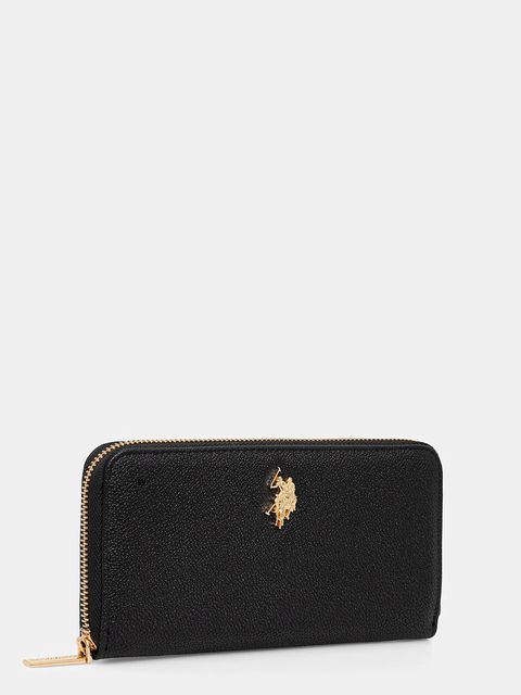 U.S. Polo Assn. portfel Box Wallet damski kolor czarny BIU2B8997WVP - zdjęcie produktu nr 2