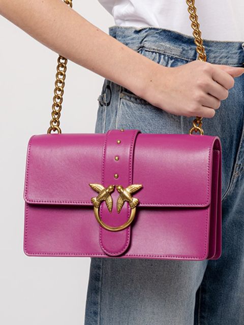 PINKO - Różowa torebka Classic Love Bag Simply