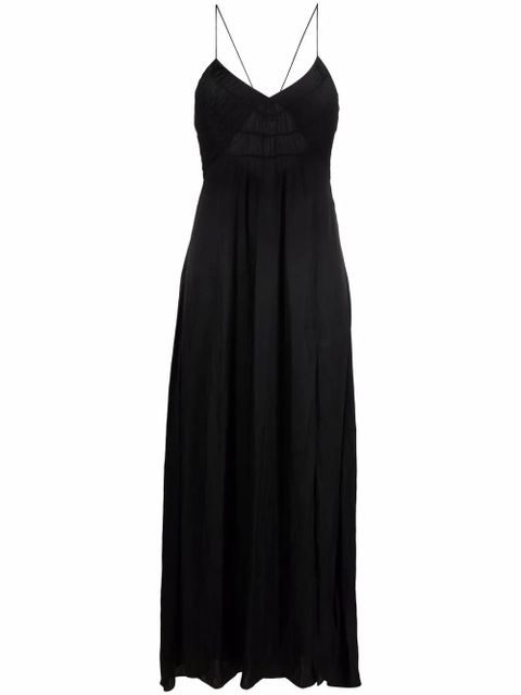 Zadig&Voltaire satin empire line dress - Black - zdjęcie produktu nr 1
