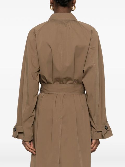 TOTEME belted spring trench coat - Brown