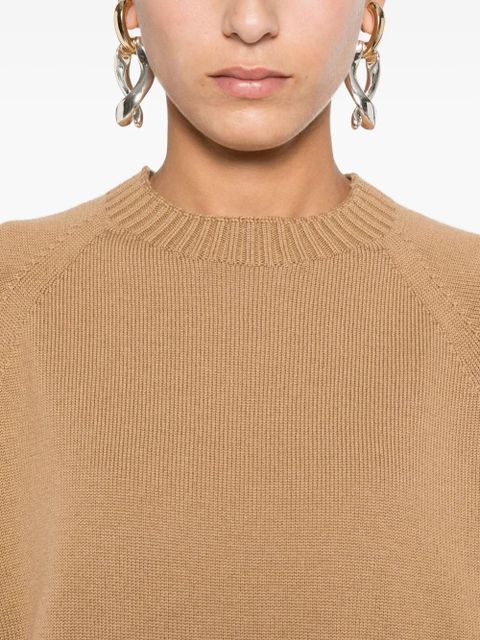 Max Mara raglan-sleeve sweater - Brown