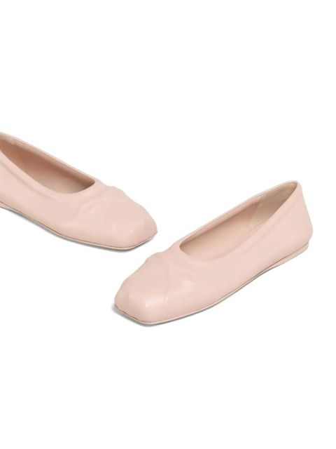Marni bow-detail ballerina shoes - Pink