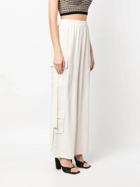 TWINSET cargo pocket trousers - Neutrals