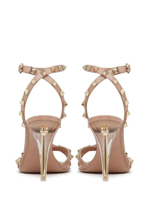 Valentino Garavani Rockstud open-toe sandals - Neutrals - zdjęcie produktu nr 2