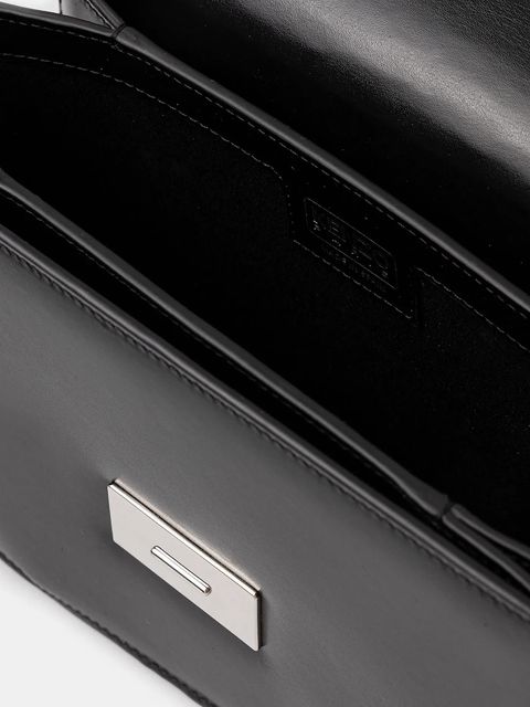 Kenzo torebka skórzana kolor czarny FE62SA318L03.99