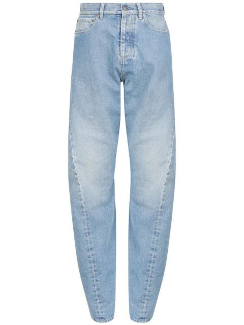 Maison Margiela seam-detail tapered jeans - Blue - zdjęcie produktu nr 1