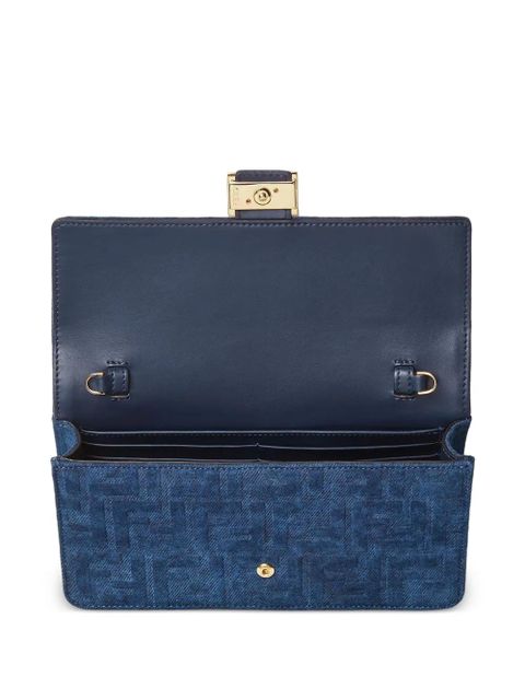 FENDI Baguette wallet-on-chain - Blue