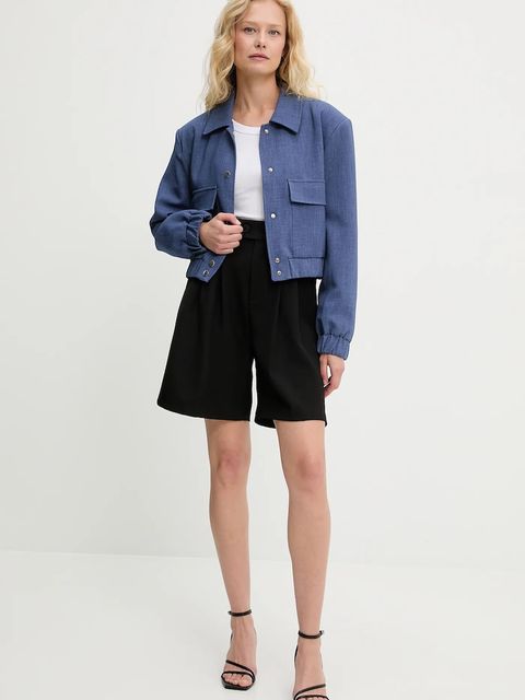 Answear.LAB kurtka kolor niebieski przejściowa