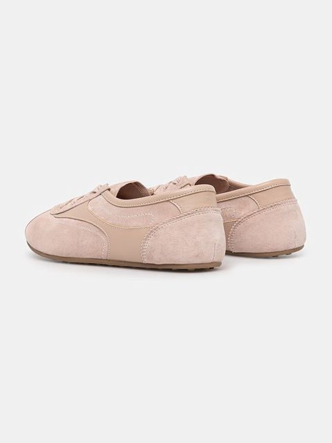 Answear.LAB sneakersy zamszowe POWDER NUDE