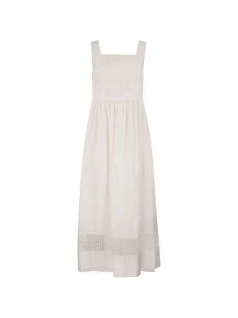 Weekend Max Mara cotton midi dress - White - zdjęcie produktu nr 1