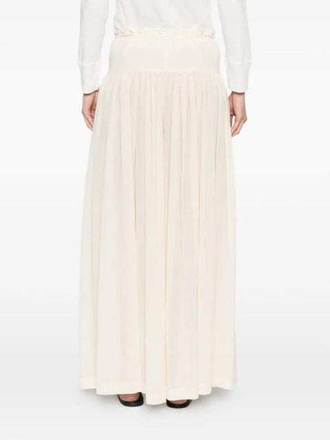 The Row Berenice drawstring trousers - Neutrals