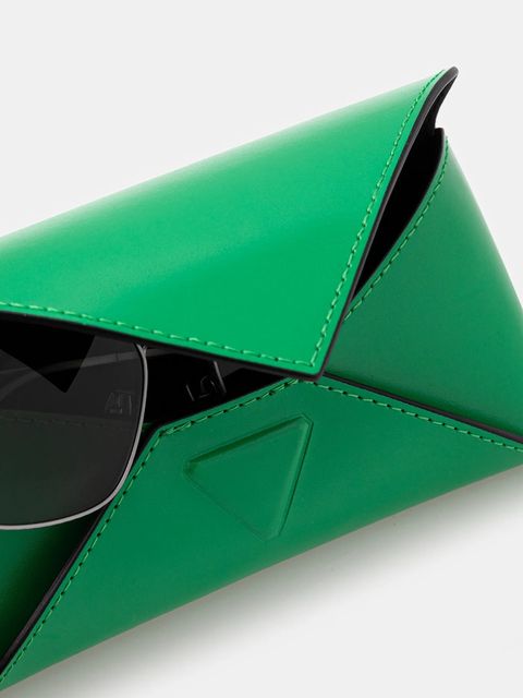 Bottega Veneta okulary przeciwsłoneczne kolor srebrny BV1422SA