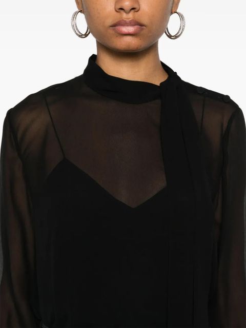 Gucci silk blouse - Black