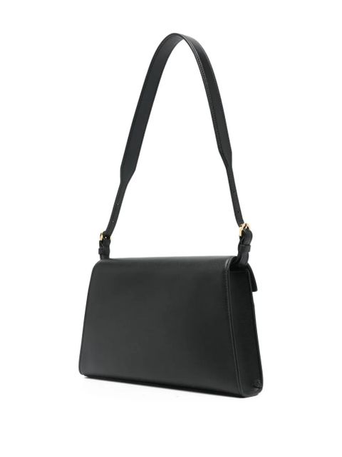 Savette flap-top shoulder bag - Black