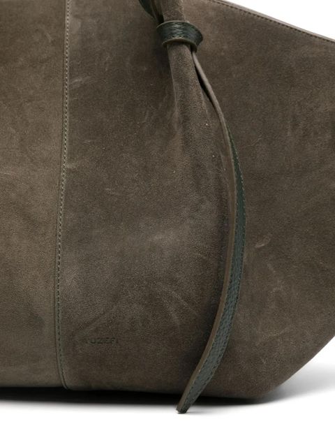 Yuzefi suede tote bag - Green - zdjęcie produktu nr 2