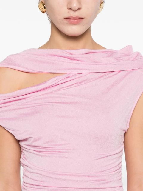 Blumarine pink maxi dress