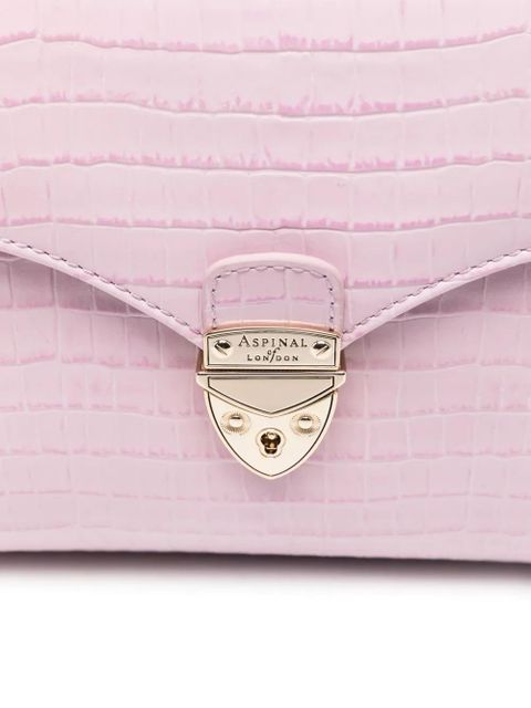 Aspinal Of London midi Mayfair tote bag - Purple