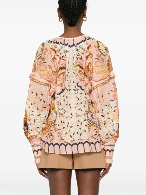 FARM Rio Jaipur blouse - Pink