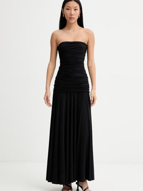 La Mania sukienka drapowana z modalem DELLA - zdjęcie produktu nr 1