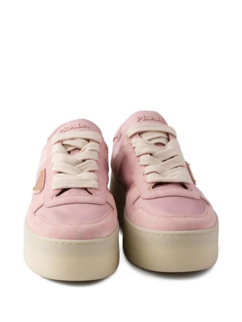Prada Downtown platform sneakers - Pink