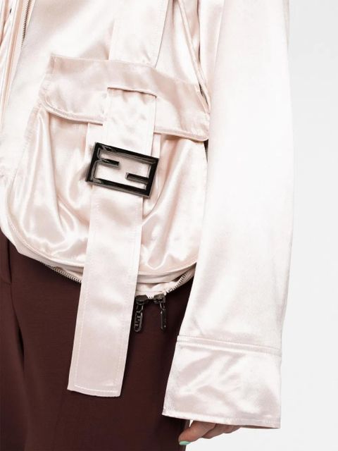 FENDI FF pocket-detail jacket - Neutrals