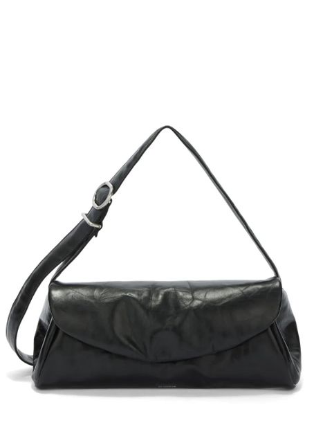 Jil Sander Cannolo Grande leather bag - Black - zdjęcie produktu nr 1