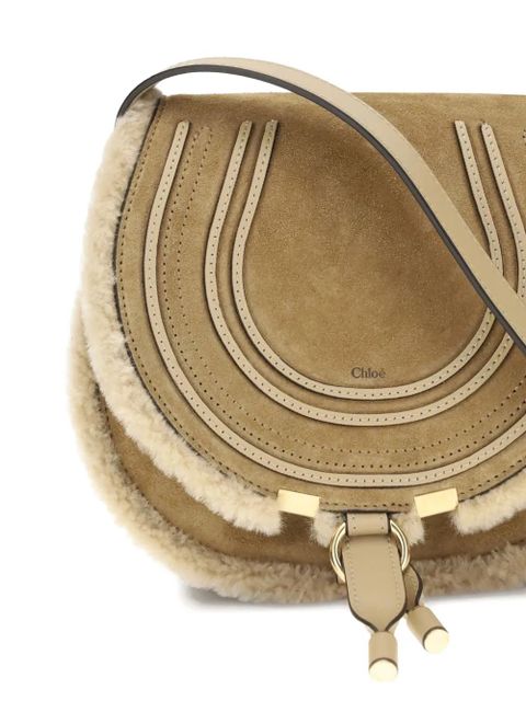 Chloé small Marcie saddle cross body bag - Neutrals