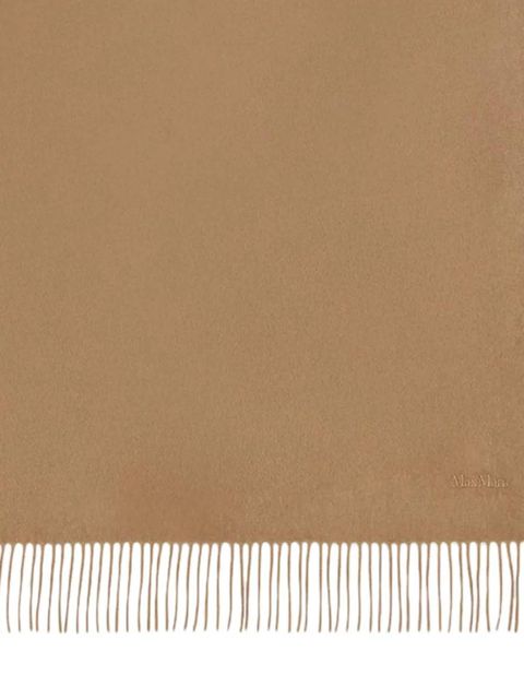 Max Mara fringed scarf - Brown - zdjęcie produktu nr 2