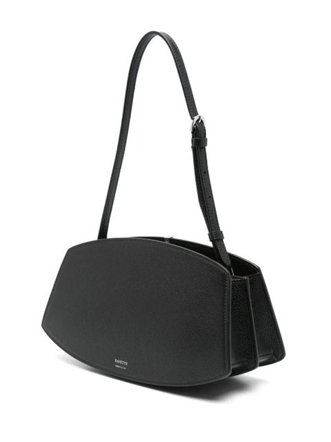 Savette leather shoulder bag - Black